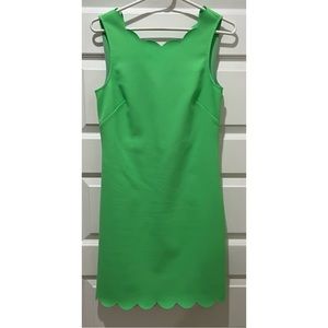 J. Crew shift dress. Size 2. Lime green.